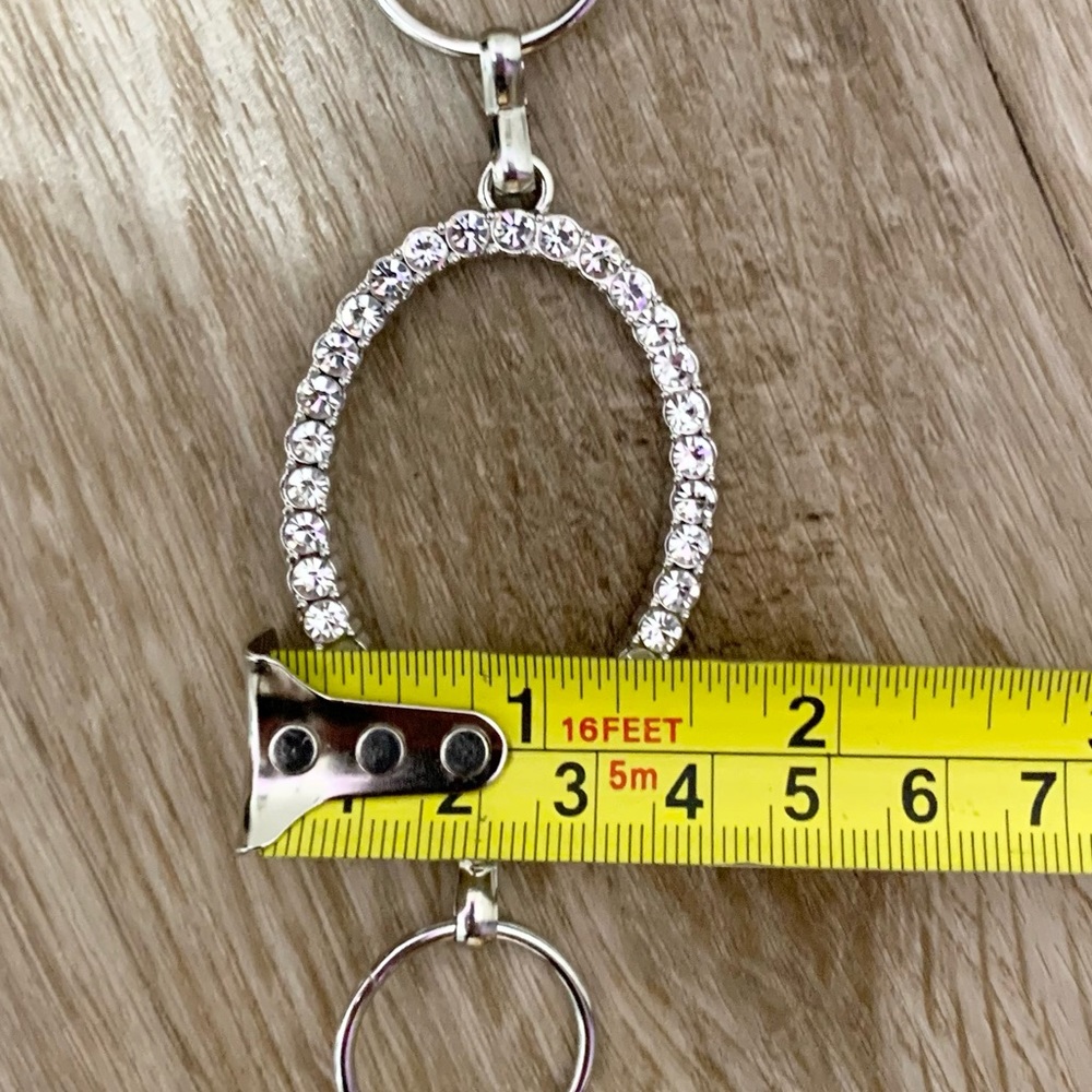 Rhinestone Metal Chain Belt - Large - Picture 6 of 7